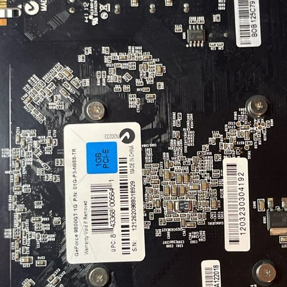 EVGA GeForce 9800GT 1GB PCI-E Graphics Card - Model 01G-P3-N988-TR - Picture 4 of 4